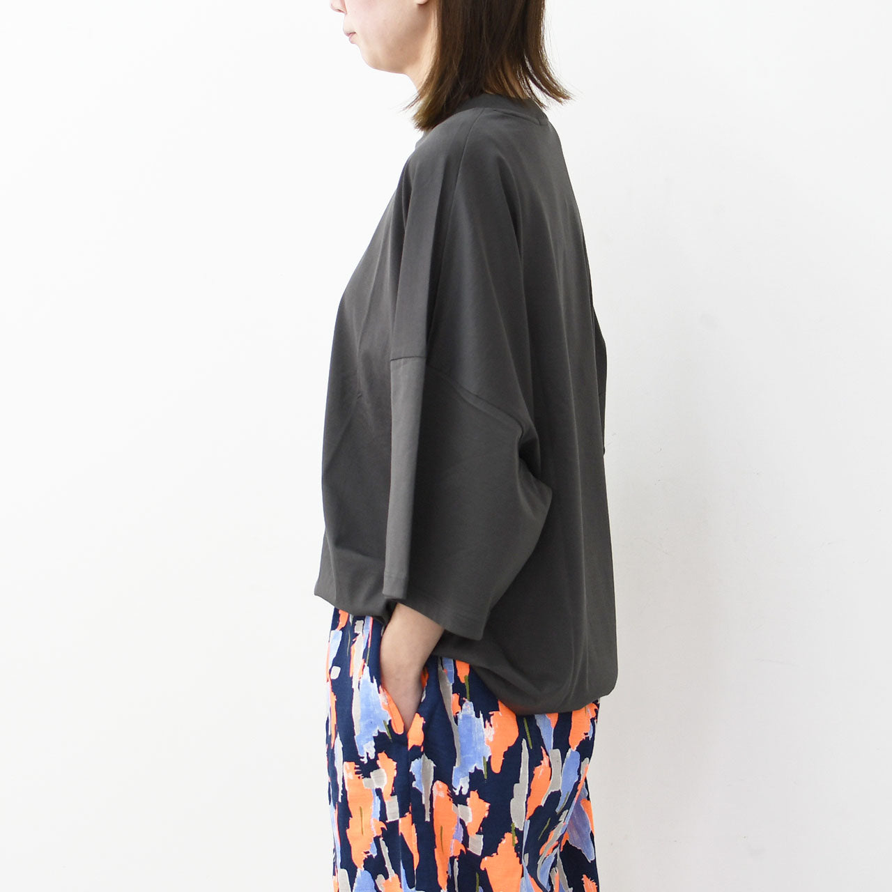 Handvaerk [ハンドバーク] 60/2 S/S TAPERED BIG T-SHIRT [6525-s] 60/2ショートスリーブテーパードビッグTシャツ・MEN'S [2025SS]