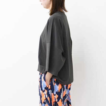 Handvaerk [ハンドバーク] 60/2 S/S TAPERED BIG T-SHIRT [6525-s] 60/2ショートスリーブテーパードビッグTシャツ・MEN'S [2025SS]