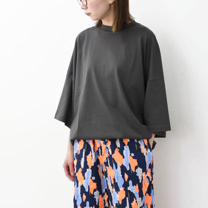 Handvaerk [ハンドバーク] 60/2 S/S TAPERED BIG T-SHIRT [6525-s] 60/2ショートスリーブテーパードビッグTシャツ・MEN'S [2025SS]