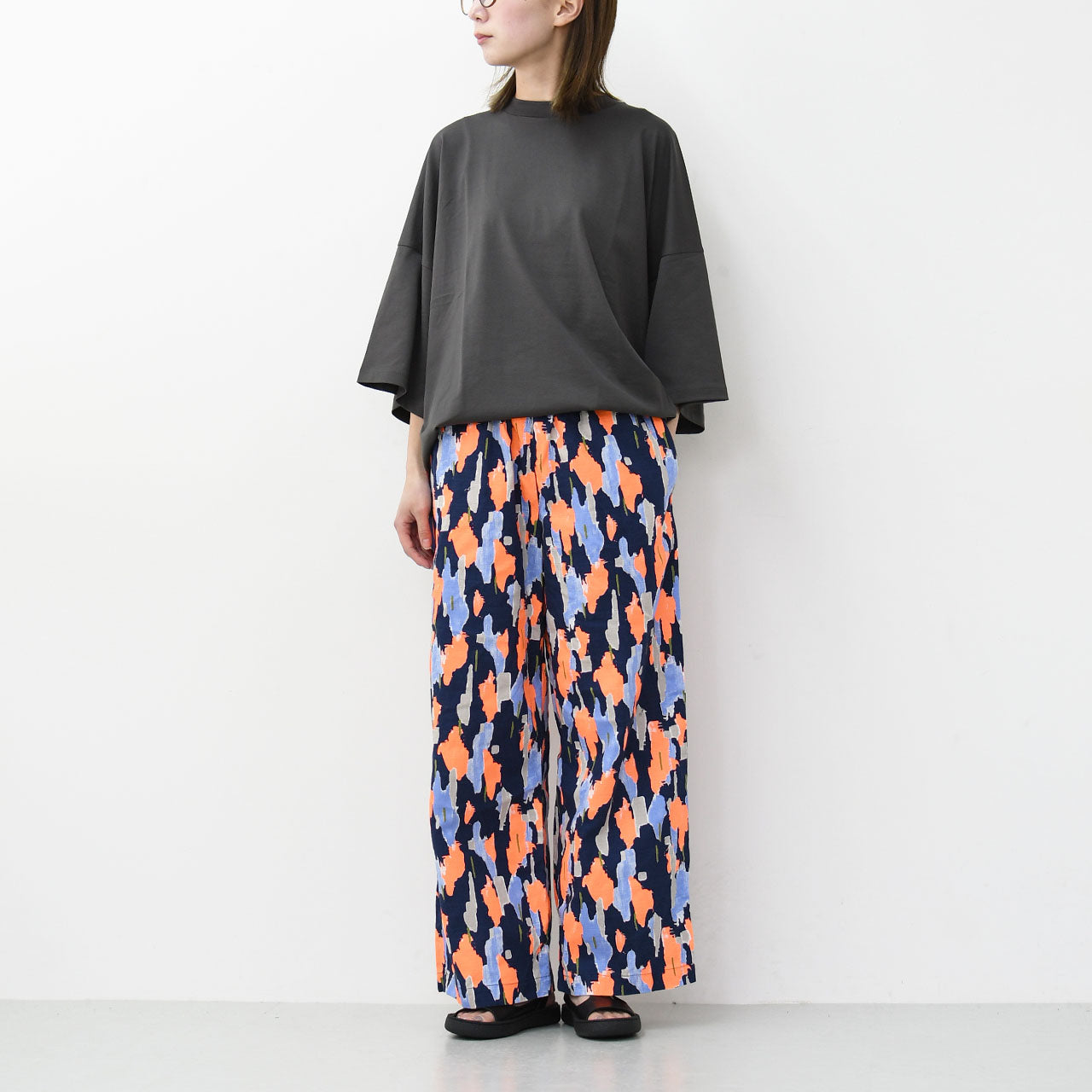 Handvaerk [ハンドバーク] 60/2 S/S TAPERED BIG T-SHIRT [6525-s] 60/2ショートスリーブテーパードビッグTシャツ・MEN'S [2025SS]