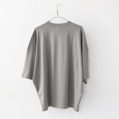 Handvaerk [ハンドバーク] 60/2 S/S TAPERED BIG T-SHIRT [6525-s] 60/2ショートスリーブテーパードビッグTシャツ・MEN'S [2025SS]