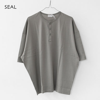 Handvaerk [ハンドバーク] 60/2 S/S TAPERED BIG HENRY T-SHIRT [6526] 60/2 ショートスリーブテーパードビッグヘンリーTシャツ・MEN'S [2025SS]