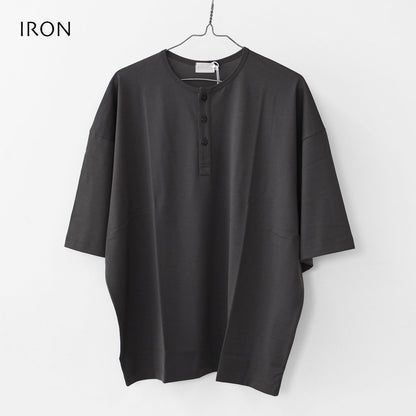 Handvaerk [ハンドバーク] 60/2 S/S TAPERED BIG HENRY T-SHIRT [6526] 60/2 ショートスリーブテーパードビッグヘンリーTシャツ・MEN'S [2025SS]