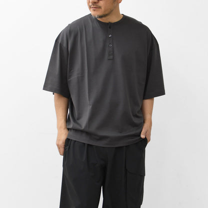 Handvaerk [ハンドバーク] 60/2 S/S TAPERED BIG HENRY T-SHIRT [6526] 60/2 ショートスリーブテーパードビッグヘンリーTシャツ・MEN'S [2025SS]