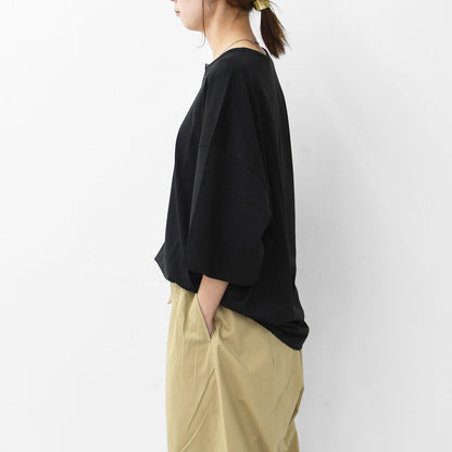 Handvaerk [ハンドバーク] 60/2 S/S TAPERED BIG HENRY T-SHIRT [6526] 60/2 ショートスリーブテーパードビッグヘンリーTシャツ・MEN'S [2025SS]