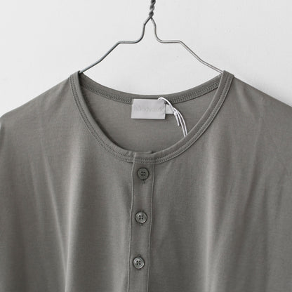 Handvaerk [ハンドバーク] 60/2 S/S TAPERED BIG HENRY T-SHIRT [6526] 60/2 ショートスリーブテーパードビッグヘンリーTシャツ・MEN'S [2025SS]