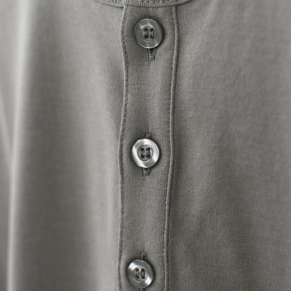 Handvaerk [ハンドバーク] 60/2 S/S TAPERED BIG HENRY T-SHIRT [6526] 60/2 ショートスリーブテーパードビッグヘンリーTシャツ・MEN'S [2025SS]