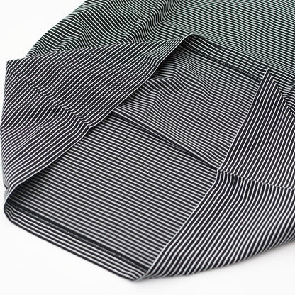 Handvaerk [ハンドバーク] M 60/2 NEW CREW NECK S/S T-SHIRT BORDER [6540-b] 60/2 クルーネックTシャツ ボーダー [2025SS]