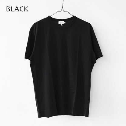 Handvaerk [ハンドバーク] M 60/2 NEW CREW NECK S/S T-SHIRT SOLID [6540] 60/2 クルーネックTシャツ SOLID・MEN'S [2026SS]
