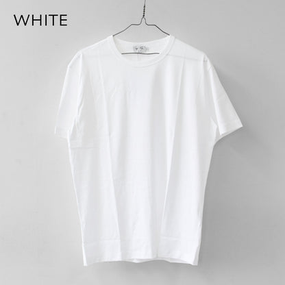 Handvaerk [ハンドバーク] M 60/2 NEW CREW NECK S/S T-SHIRT SOLID [6540] 60/2 クルーネックTシャツ SOLID・MEN'S [2026SS]