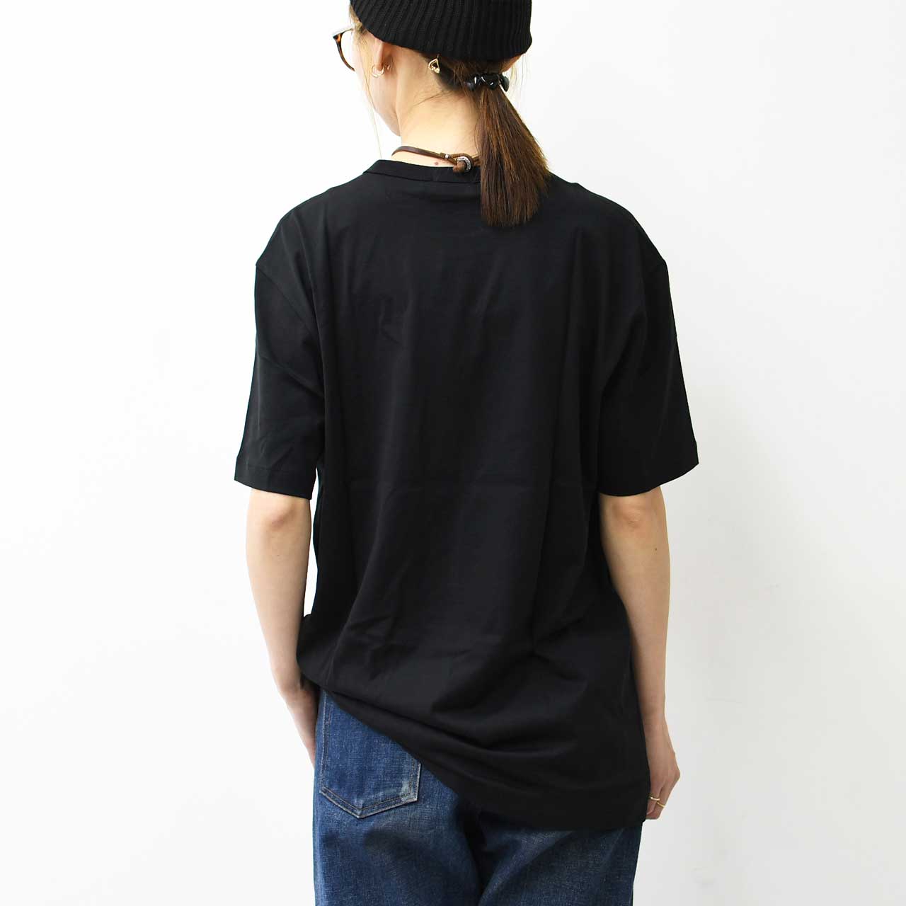 Handvaerk [ハンドバーク] M 60/2 NEW CREW NECK S/S T-SHIRT SOLID [6540] 60/2 クルーネックTシャツ SOLID・MEN'S [2025SS]