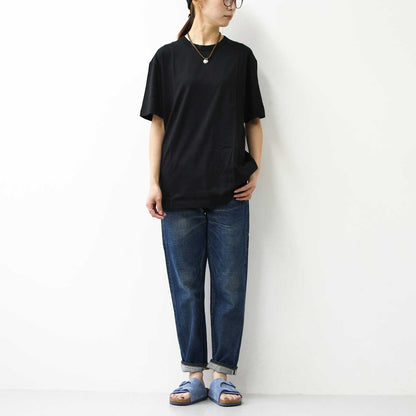 Handvaerk [ハンドバーク] M 60/2 NEW CREW NECK S/S T-SHIRT SOLID [6540] 60/2 クルーネックTシャツ SOLID・MEN'S [2025SS]