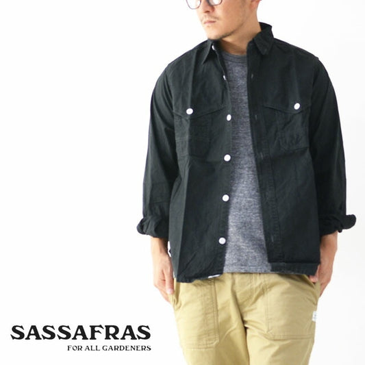 SASSAFRAS[ササフラス] w spade shirt [SF10509] Wスペードシャツ