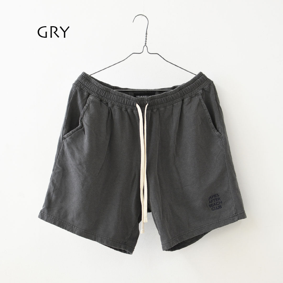 JAMES [ジェームス] Sweat shorts [JHP004]スウェットショーツ・ショートパンツ・ライトウェイト・刺繍・イージーパンツ・ワンポイントロゴ・キャンプ・アウトドア・ルームウェア・MEN'S / LADY'S [2026SS]