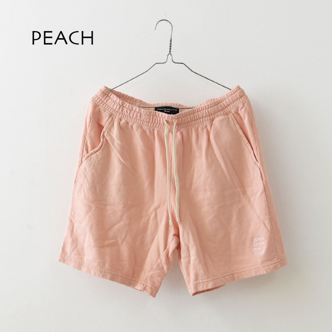 JAMES [ジェームス] Sweat shorts [JHP004]スウェットショーツ・ショートパンツ・ライトウェイト・刺繍・イージーパンツ・ワンポイントロゴ・キャンプ・アウトドア・ルームウェア・MEN'S / LADY'S [2026SS]