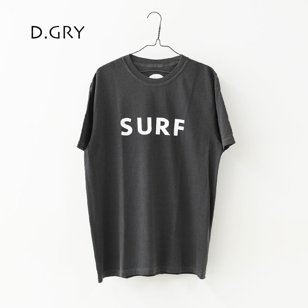 JAMES [ジェームス] SURF T-shirt [JHT099] サーフティーシャツ・ゆったりシルエット・6.1oz USコットン・シンプル・ピグメント染め・MEN'S / LADY'S [2026SS]