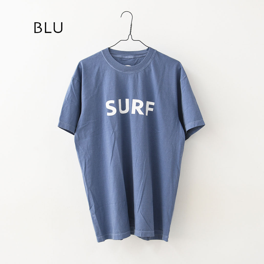 JAMES [ジェームス] SURF T-shirt [JHT099] サーフティーシャツ・ゆったりシルエット・6.1oz USコットン・シンプル・ピグメント染め・MEN'S / LADY'S [2026SS]