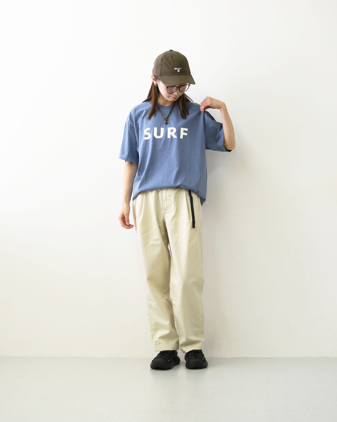 JAMES [ジェームス] SURF T-shirt [JHT099] サーフティーシャツ・ゆったりシルエット・6.1oz USコットン・シンプル・ピグメント染め・MEN'S / LADY'S [2026SS]