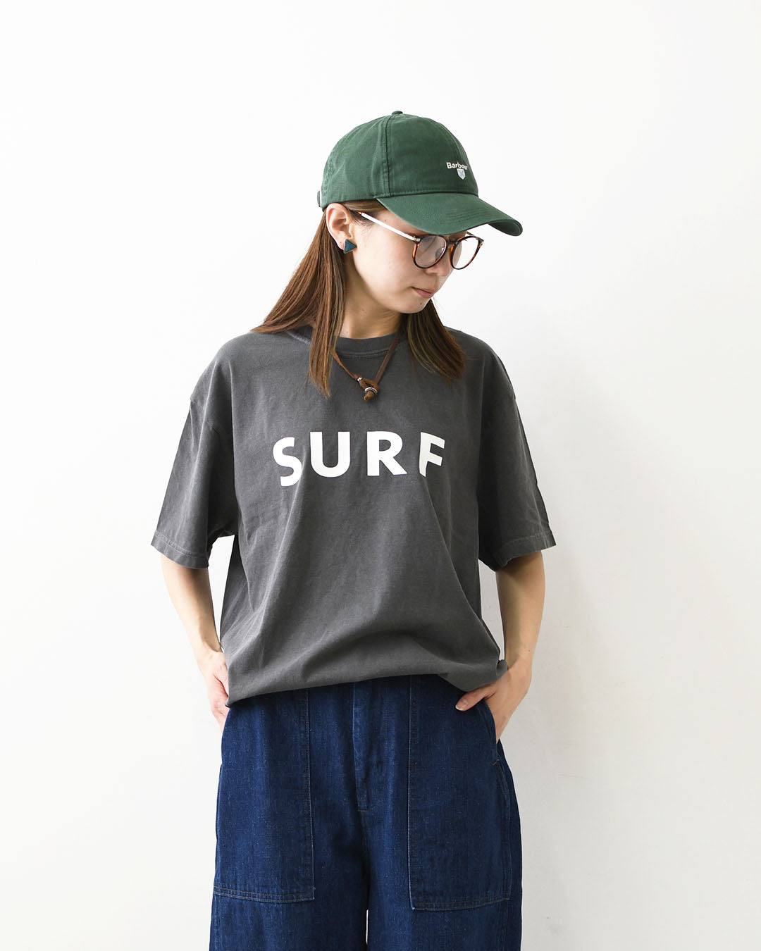 JAMES [ジェームス] SURF T-shirt [JHT099] サーフティーシャツ・ゆったりシルエット・6.1oz USコットン・シンプル・ピグメント染め・MEN'S / LADY'S [2026SS]