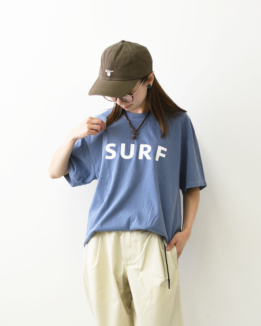JAMES [ジェームス] SURF T-shirt [JHT099] サーフティーシャツ・ゆったりシルエット・6.1oz USコットン・シンプル・ピグメント染め・MEN'S / LADY'S [2026SS]