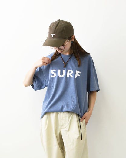 JAMES [ジェームス] SURF T-shirt [JHT099] サーフティーシャツ・ゆったりシルエット・6.1oz USコットン・シンプル・ピグメント染め・MEN'S / LADY'S [2026SS]
