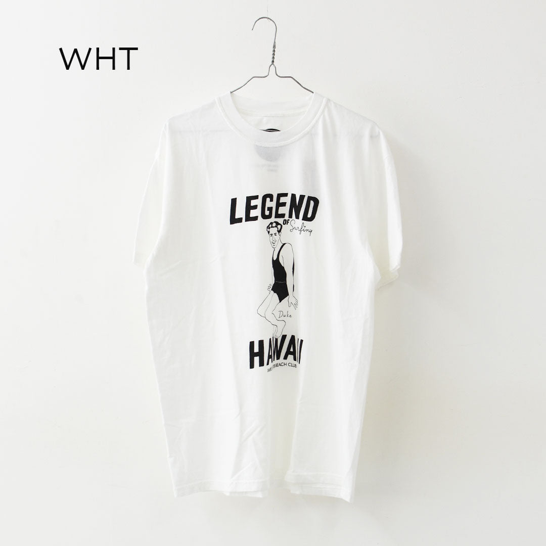 JAMES [ジェームス] LEGEND T-shirt [JHT100] レジェンドティーシャツ・TEEシャツ・綿・コットン・ゆったりシルエット・6.1oz USコットン・シンプル・ピグメント染め・MEN'S / LADY'S [2026SS]