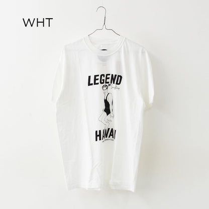 JAMES [ジェームス] LEGEND T-shirt [JHT100] レジェンドティーシャツ・TEEシャツ・綿・コットン・ゆったりシルエット・6.1oz USコットン・シンプル・ピグメント染め・MEN'S / LADY'S [2026SS]