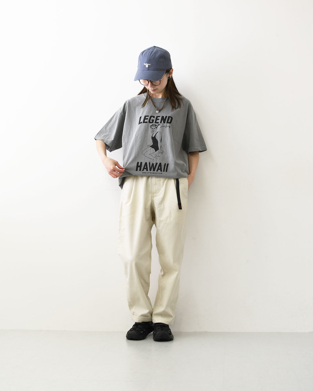 JAMES [ジェームス] LEGEND T-shirt [JHT100] レジェンドティーシャツ・TEEシャツ・綿・コットン・ゆったりシルエット・6.1oz USコットン・シンプル・ピグメント染め・MEN'S / LADY'S [2026SS]