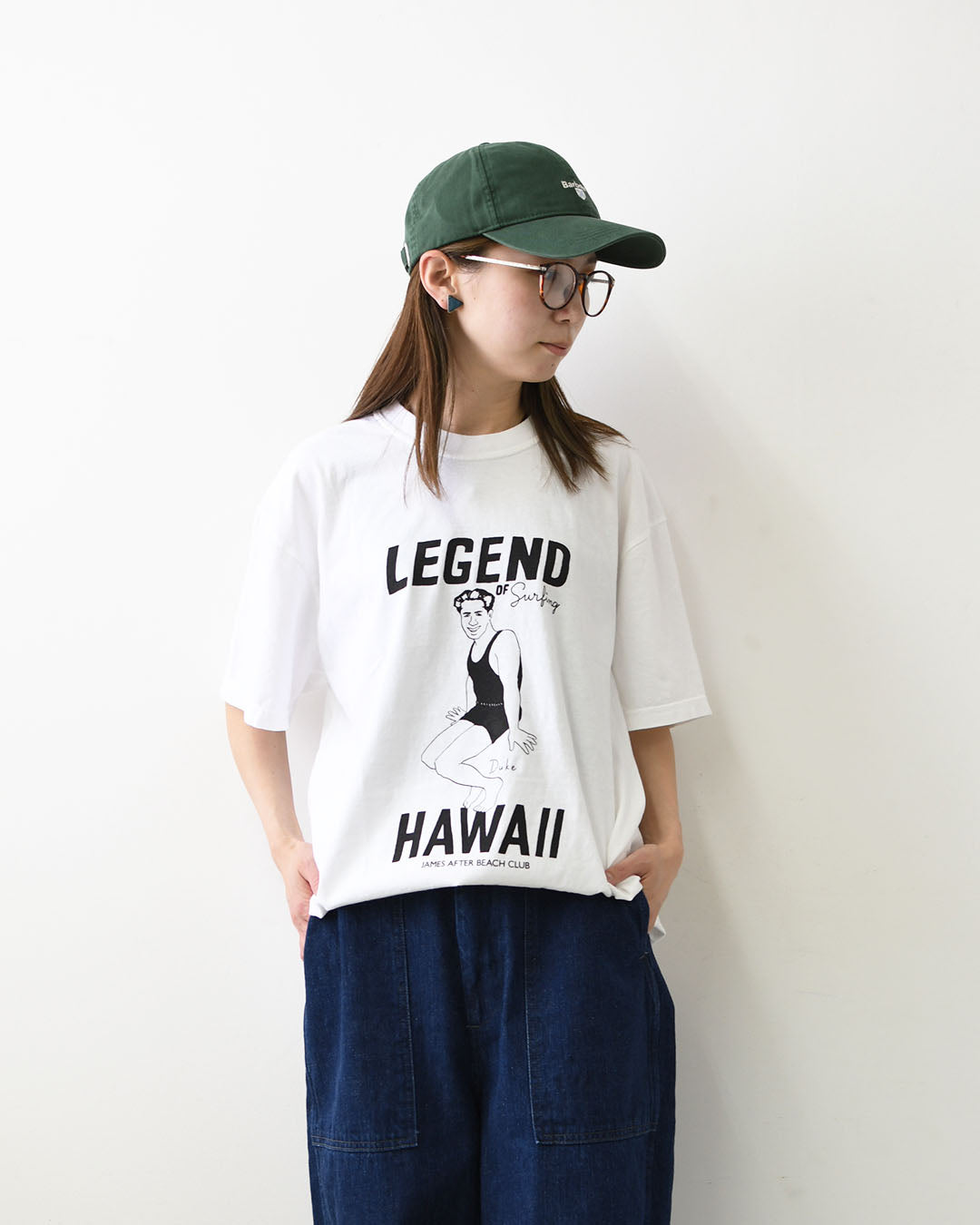 JAMES [ジェームス] LEGEND T-shirt [JHT100] レジェンドティーシャツ・TEEシャツ・綿・コットン・ゆったりシルエット・6.1oz USコットン・シンプル・ピグメント染め・MEN'S / LADY'S [2026SS]