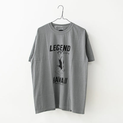 JAMES [ジェームス] LEGEND T-shirt [JHT100] レジェンドティーシャツ・TEEシャツ・綿・コットン・ゆったりシルエット・6.1oz USコットン・シンプル・ピグメント染め・MEN'S / LADY'S [2026SS]