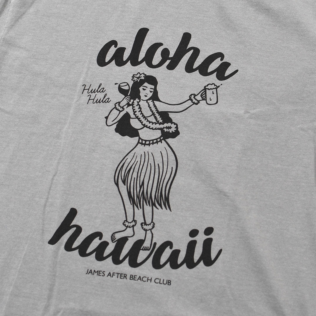 JAMES [ジェームス] HULA GIRL T-shirt [JHT101] フラガールティーシャツ・ゆったりシルエット・6.1oz USコットン・シンプル・ピグメント染め・MEN'S / LADY'S [2026SS]
