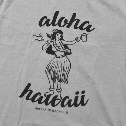 JAMES [ジェームス] HULA GIRL T-shirt [JHT101] フラガールティーシャツ・ゆったりシルエット・6.1oz USコットン・シンプル・ピグメント染め・MEN'S / LADY'S [2026SS]