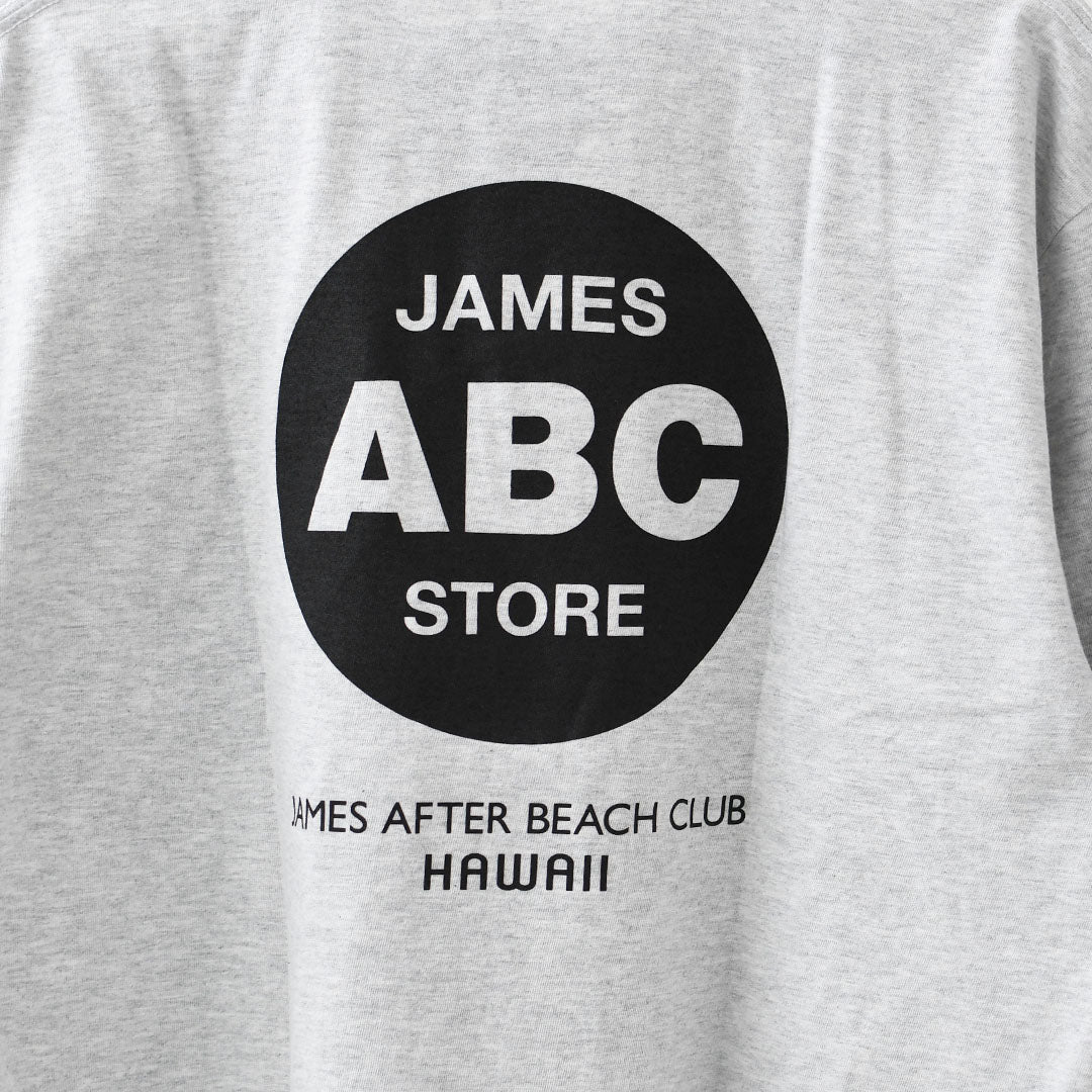 JAMES [ジェームス] JAMES ABC Pocket T-shirt [JHT102] ジェームス エービーシー ポケットTシャツ・ポケットTシャツ・Tシャツ・半袖・バックプリント・プリントシャツ・ロゴTシャツ・LADY'S [2026SS]