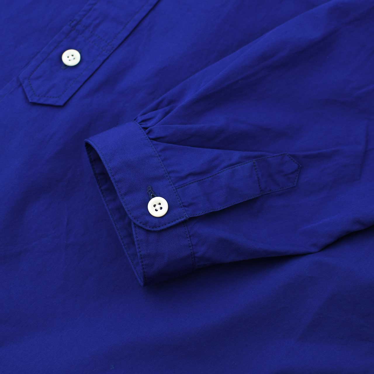 JAMES [ジェームス] Band Collar Long Sleeve Shirt [JS0400] バンドカラーロングスリーブシャツ [2025SS]