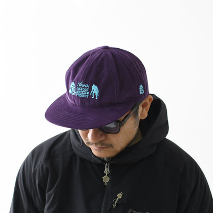 NANGA×TACOMA FUJI RECORDS [ナンガ×タコマフジレコード] BIGFOOT SURVEY PROJECT LOGO CORDUROY CAP [NA2441-3B006] ロゴコーデュロイキャップ [2024AW]