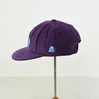NANGA×TACOMA FUJI RECORDS [ナンガ×タコマフジレコード] BIGFOOT SURVEY PROJECT LOGO CORDUROY CAP [NA2441-3B006] ロゴコーデュロイキャップ [2024AW]