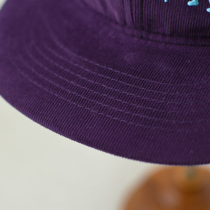NANGA×TACOMA FUJI RECORDS [ナンガ×タコマフジレコード] BIGFOOT SURVEY PROJECT LOGO CORDUROY CAP [NA2441-3B006] ロゴコーデュロイキャップ [2024AW]