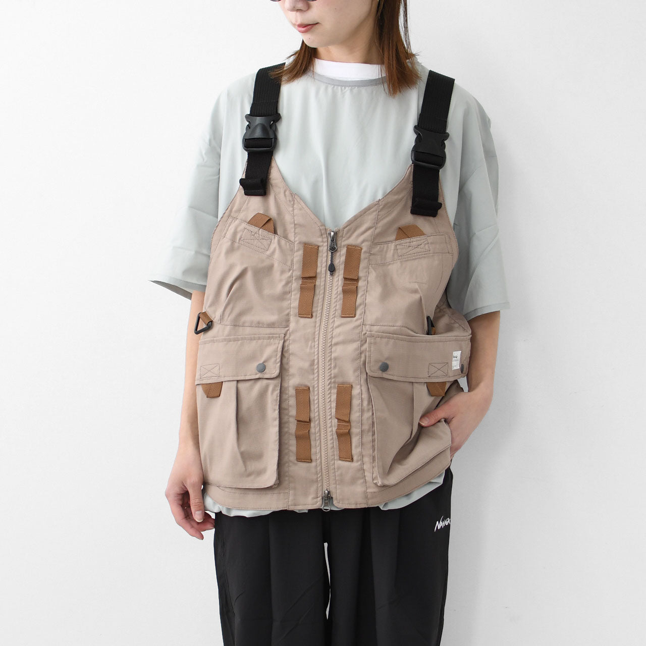 NANGA [ナンガ] HINOC RIPSTOP UT VEST [N2500-1C202A] ヒノックリップストップユーティリティベスト [2025SS]