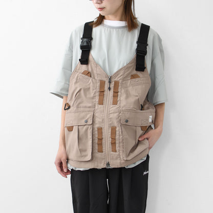 NANGA [ナンガ] HINOC RIPSTOP UT VEST [N2500-1C202A] ヒノックリップストップユーティリティベスト [2025SS]
