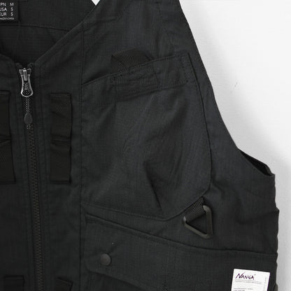 NANGA [ナンガ] HINOC RIPSTOP UT VEST [N2500-1C202A] ヒノックリップストップユーティリティベスト [2025SS]