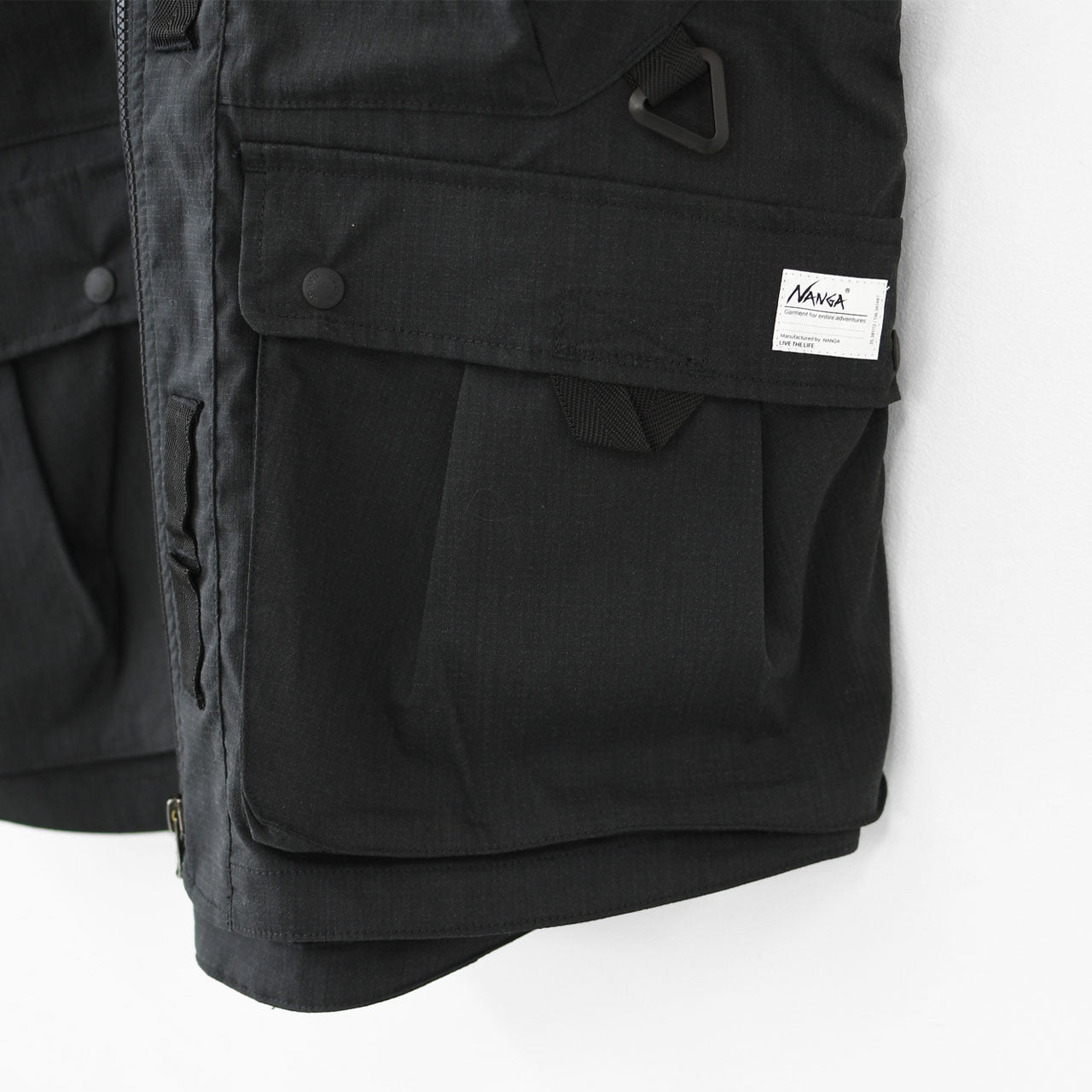 NANGA [ナンガ] HINOC RIPSTOP UT VEST [N2500-1C202A] ヒノックリップストップユーティリティベスト [2025SS]