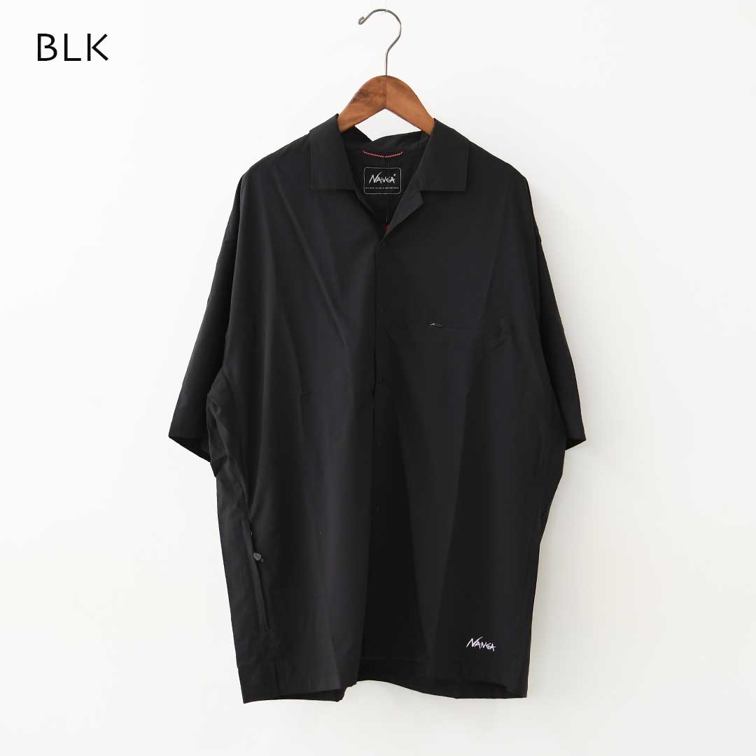 NANGA [ナンガ]PLC EXCURSION S/S SHIRT [N2610-1J120A] PLC エクスカーション ショートスリーブ シャツ・半袖シャツ・軽量・UVカット・パッカブル・旅行・出張・キャンプ・アウトドア・MEN'S/LADY'S [2026SS]