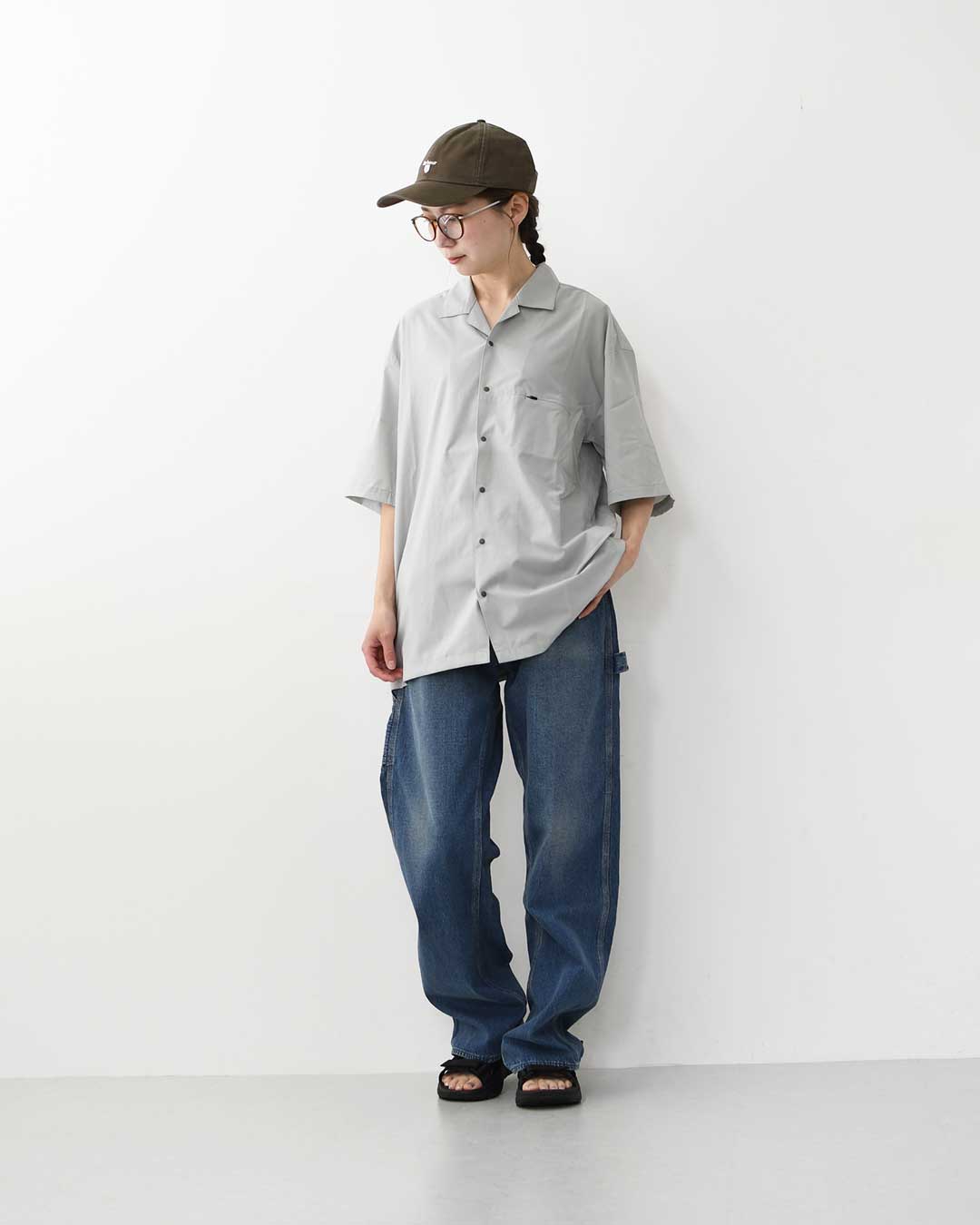 NANGA [ナンガ]PLC EXCURSION S/S SHIRT [N2610-1J120A] PLC エクスカーション ショートスリーブ シャツ・半袖シャツ・軽量・UVカット・パッカブル・旅行・出張・キャンプ・アウトドア・MEN'S/LADY'S [2026SS]