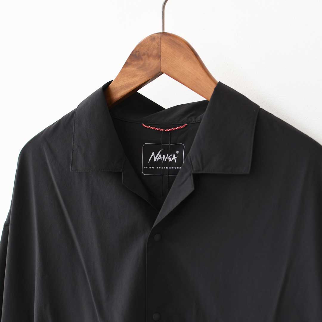 NANGA [ナンガ]PLC EXCURSION S/S SHIRT [N2610-1J120A] PLC エクスカーション ショートスリーブ シャツ・半袖シャツ・軽量・UVカット・パッカブル・旅行・出張・キャンプ・アウトドア・MEN'S/LADY'S [2026SS]