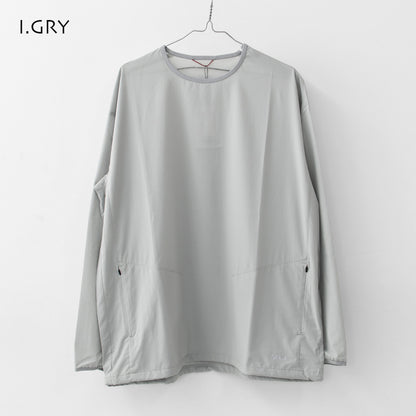 NANGA [ナンガ] PLC EXCURSION L/S TOPS [N2610-1L119A] PLC エクスカーション ロングスリーブ トップス・ロングスリーブ・コンシールファスナー・パッカブル・軽量・UVカット・吸水速乾・旅行・フェス・キャンプ・アウトドア・MEN'S/LADY'S [2026SS]