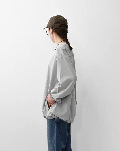 NANGA [ナンガ] PLC EXCURSION L/S TOPS [N2610-1L119A] PLC エクスカーション ロングスリーブ トップス・ロングスリーブ・コンシールファスナー・パッカブル・軽量・UVカット・吸水速乾・旅行・フェス・キャンプ・アウトドア・MEN'S/LADY'S [2026SS]
