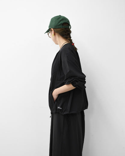 NANGA [ナンガ] EXCURSION NO COLLAR JACKET W [N2611-1A084B] エクスカーション ノーカラージャケット （ウィメンズ）・羽織り・ゆったりシルエット・アウター・シンプル・軽量・LADY'S [2026SS]