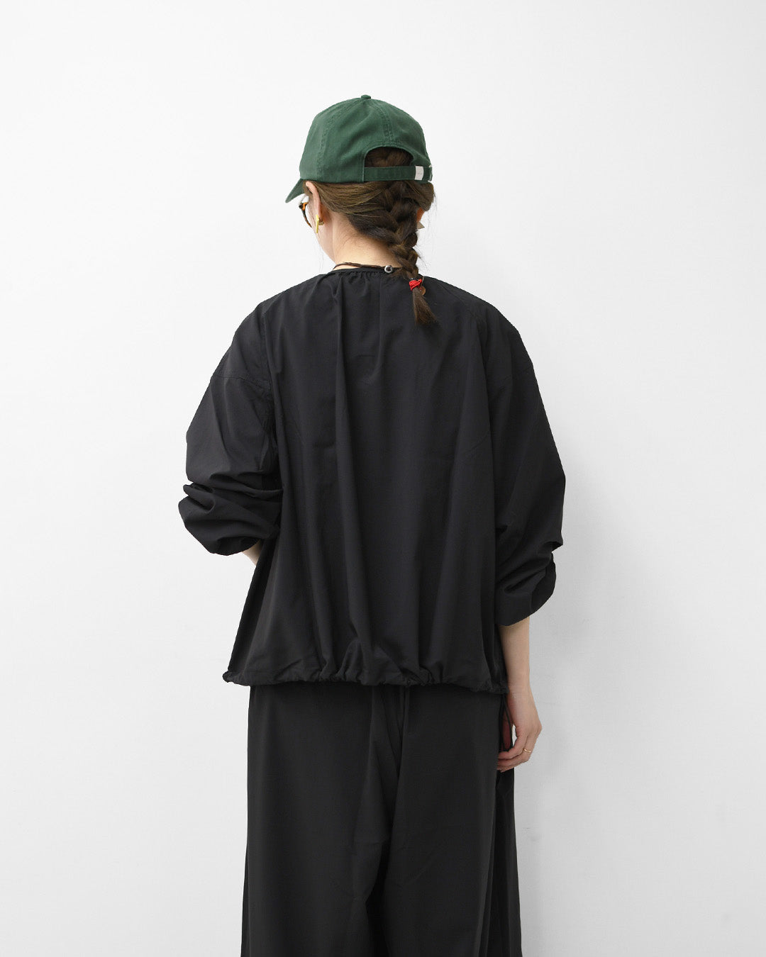 NANGA [ナンガ] EXCURSION NO COLLAR JACKET W [N2611-1A084B] エクスカーション ノーカラージャケット （ウィメンズ）・羽織り・ゆったりシルエット・アウター・シンプル・軽量・LADY'S [2026SS]