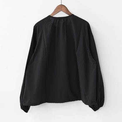 NANGA [ナンガ] EXCURSION NO COLLAR JACKET W [N2611-1A084B] エクスカーション ノーカラージャケット （ウィメンズ）・羽織り・ゆったりシルエット・アウター・シンプル・軽量・LADY'S [2026SS]