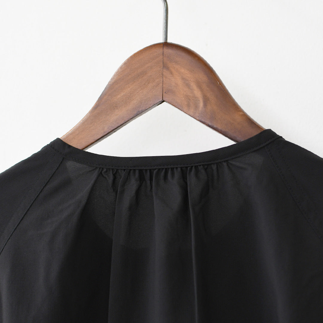 NANGA [ナンガ] EXCURSION NO COLLAR JACKET W [N2611-1A084B] エクスカーション ノーカラージャケット （ウィメンズ）・羽織り・ゆったりシルエット・アウター・シンプル・軽量・LADY'S [2026SS]